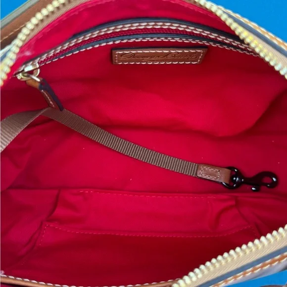 SOLD LIVE! Dooney & Bourke Blush Pink Leather Pouchette - Picture 10 of 13